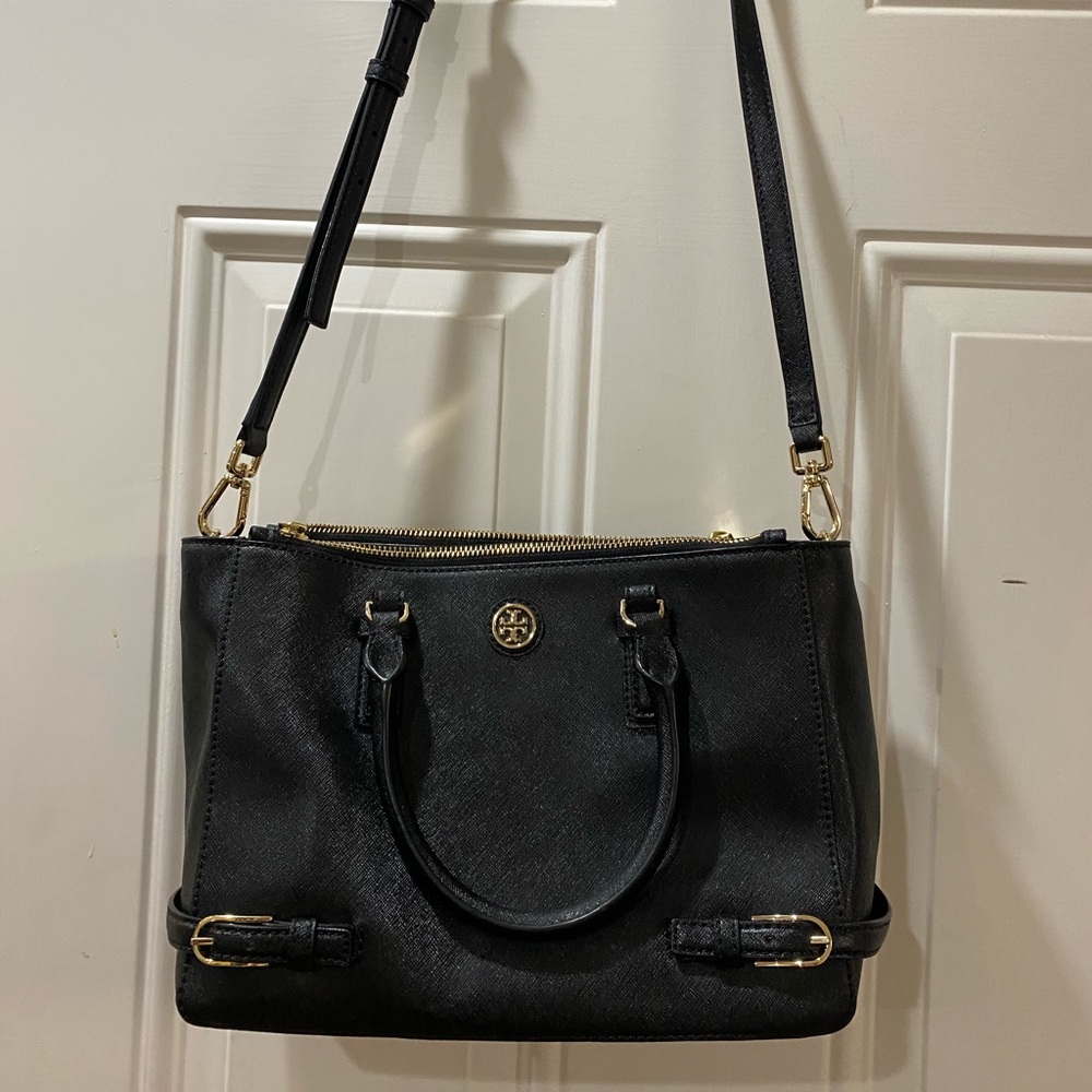 Tory Burch crossbody bag purse w dust bag - Picture 3 of 10
